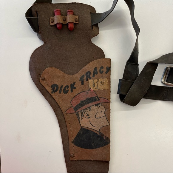 RARE Dick Tracy Gun Holster with Bullets - Picture 3 of 14